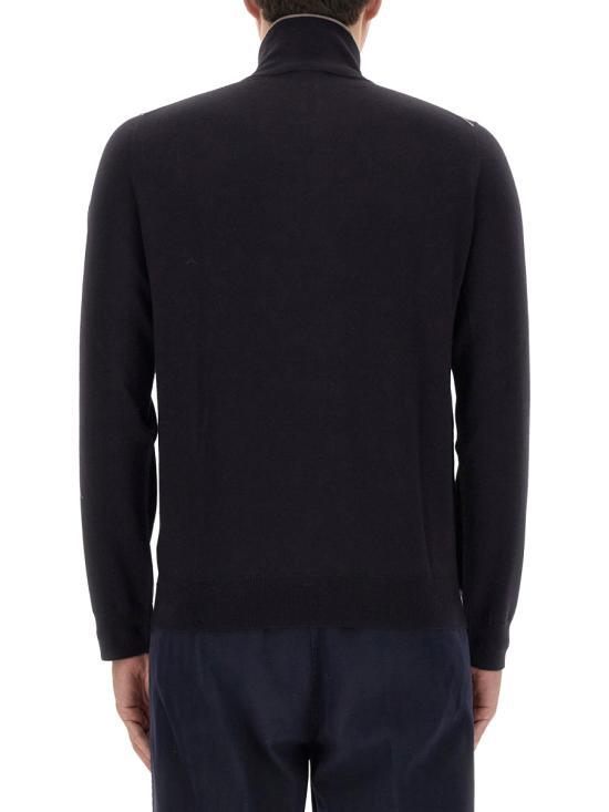Paul Smith Blue Turtleneck Knit Sweater for Men M2R203 YL2186149