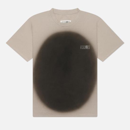 MM6 Maison Margiela Short Sleeve T-Shirt M20177 858 LIGHT GREY DOM