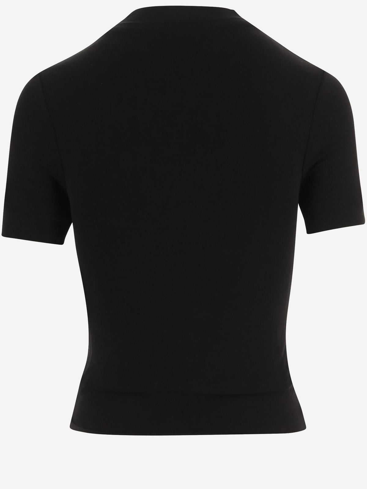 Maison Margiela Black Cotton Short Sleeve T-Shirt
