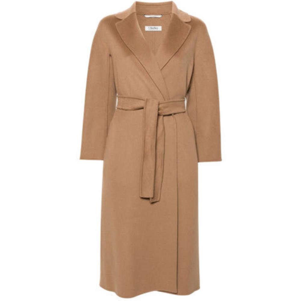 Max Mara Camel Virgin Wool Esturia Coat
