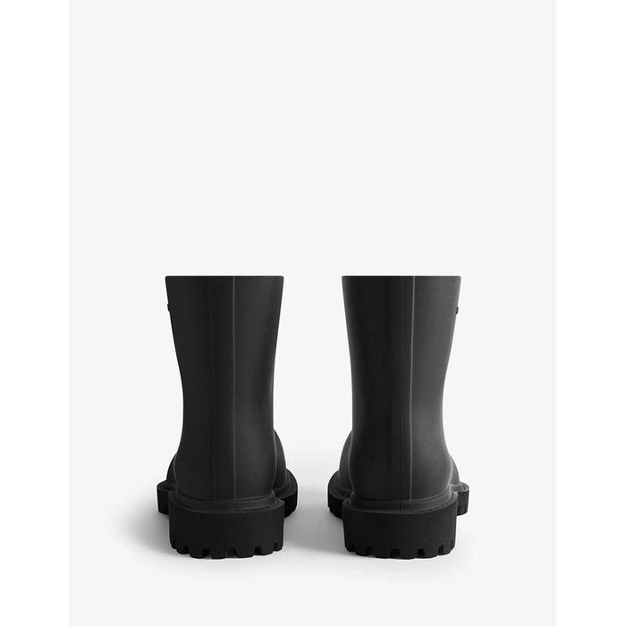 BALENCIAGA Rubber Chelsea Boots Men Black