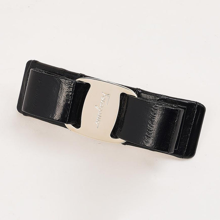 Ferragamo Women's Leather Vara Bow Hair Clip 0765266