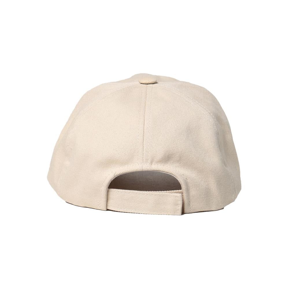 Isabel Marant Ecru TYRONY Logo Cotton Baseball Cap