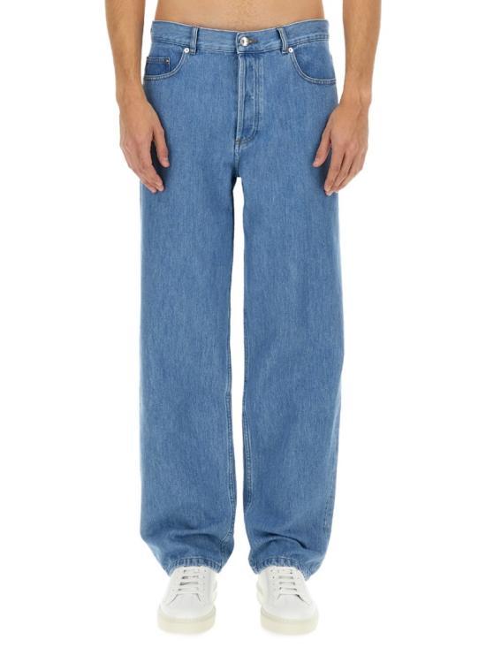 A.P.C. Men's Denim Jeans COHEQM09156IAL BLUE DOM