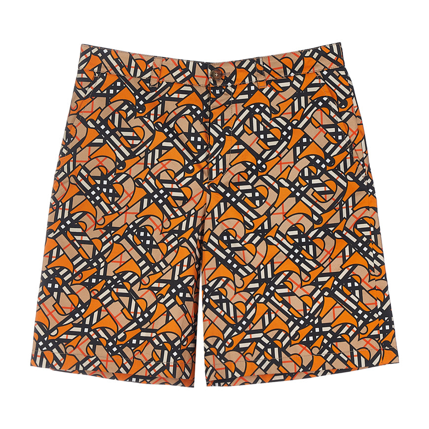 BURBERRY TB Logo Men's Shorts 8057281 M DAN BERMUDA TBM A7242