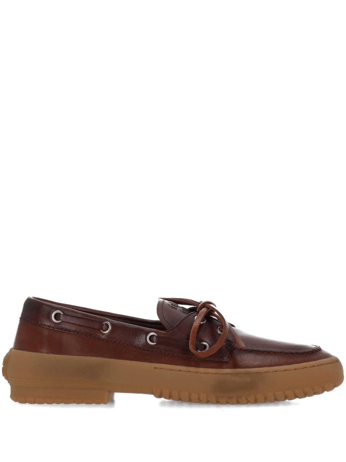 Miu Miu Black Leather Loafers