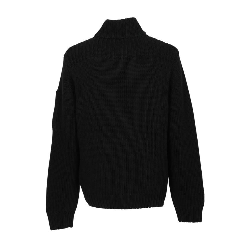 CP Company Men’s Knit Cardigan Black