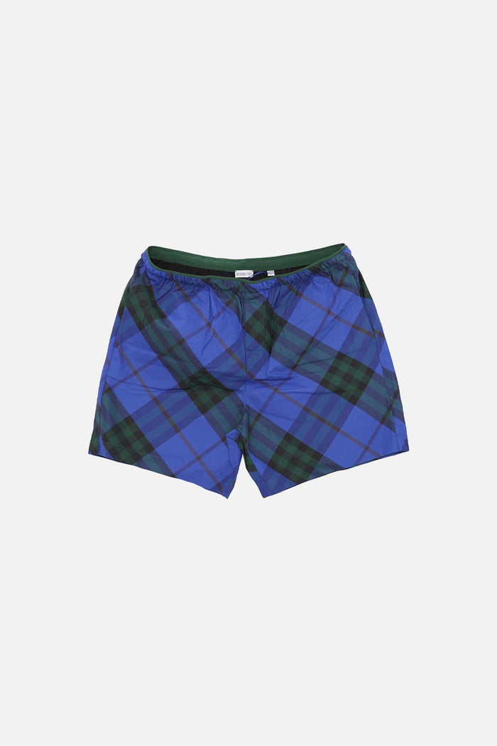 BURBERRY Check Classic Twill Swim Pants for Men