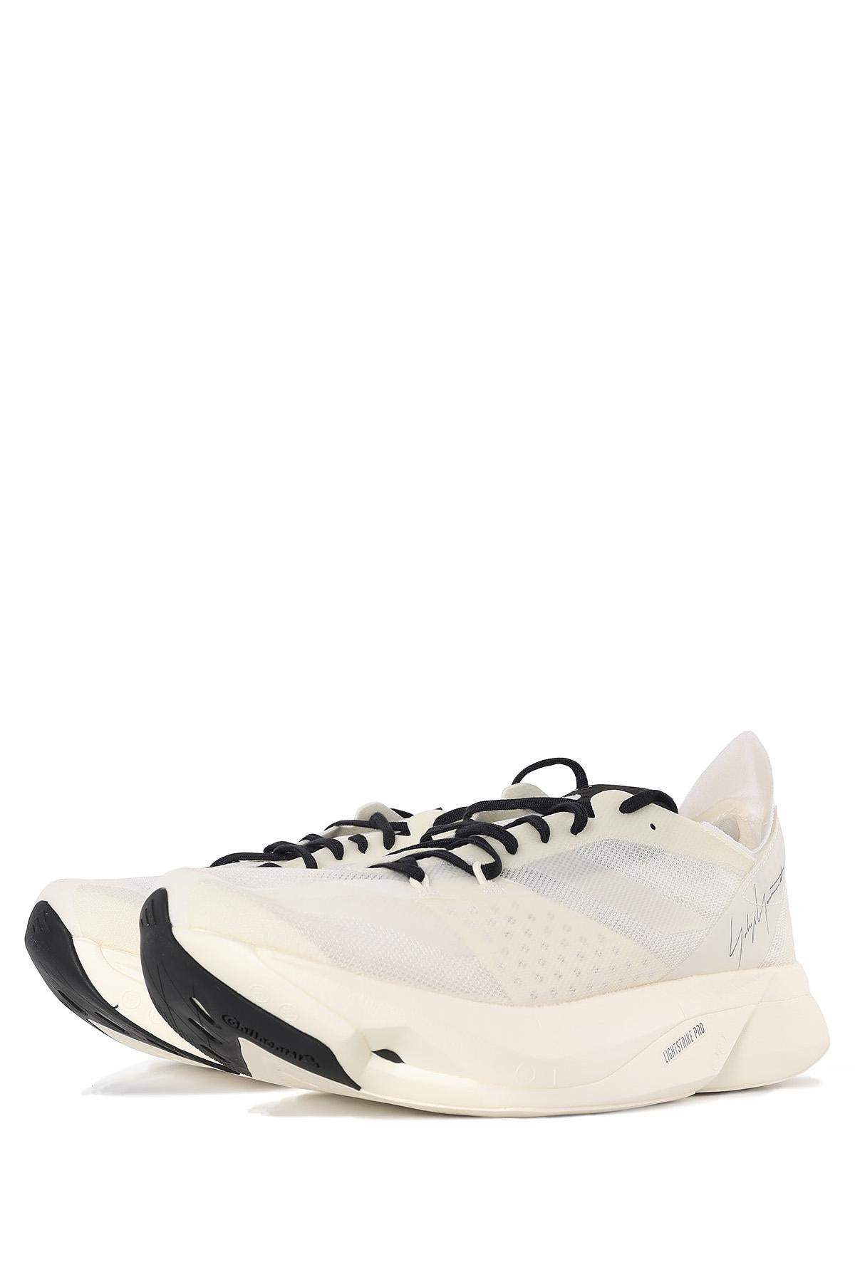 Y-3 Black/White Adios Pro 3.0 Low-Top Sneakers IH0866