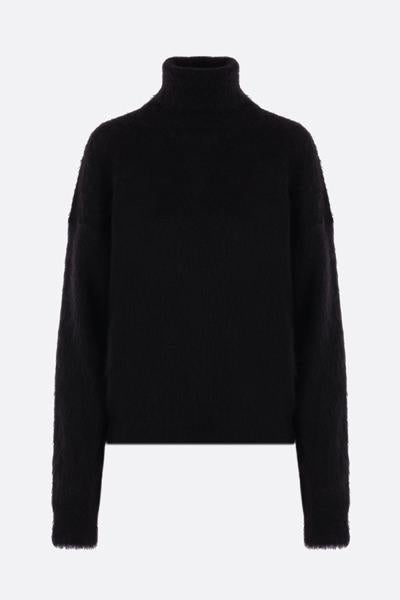 Saint Laurent Turtleneck Knit Sweater Women’s Black Fall/Win 759720Y76IH1000 DOM