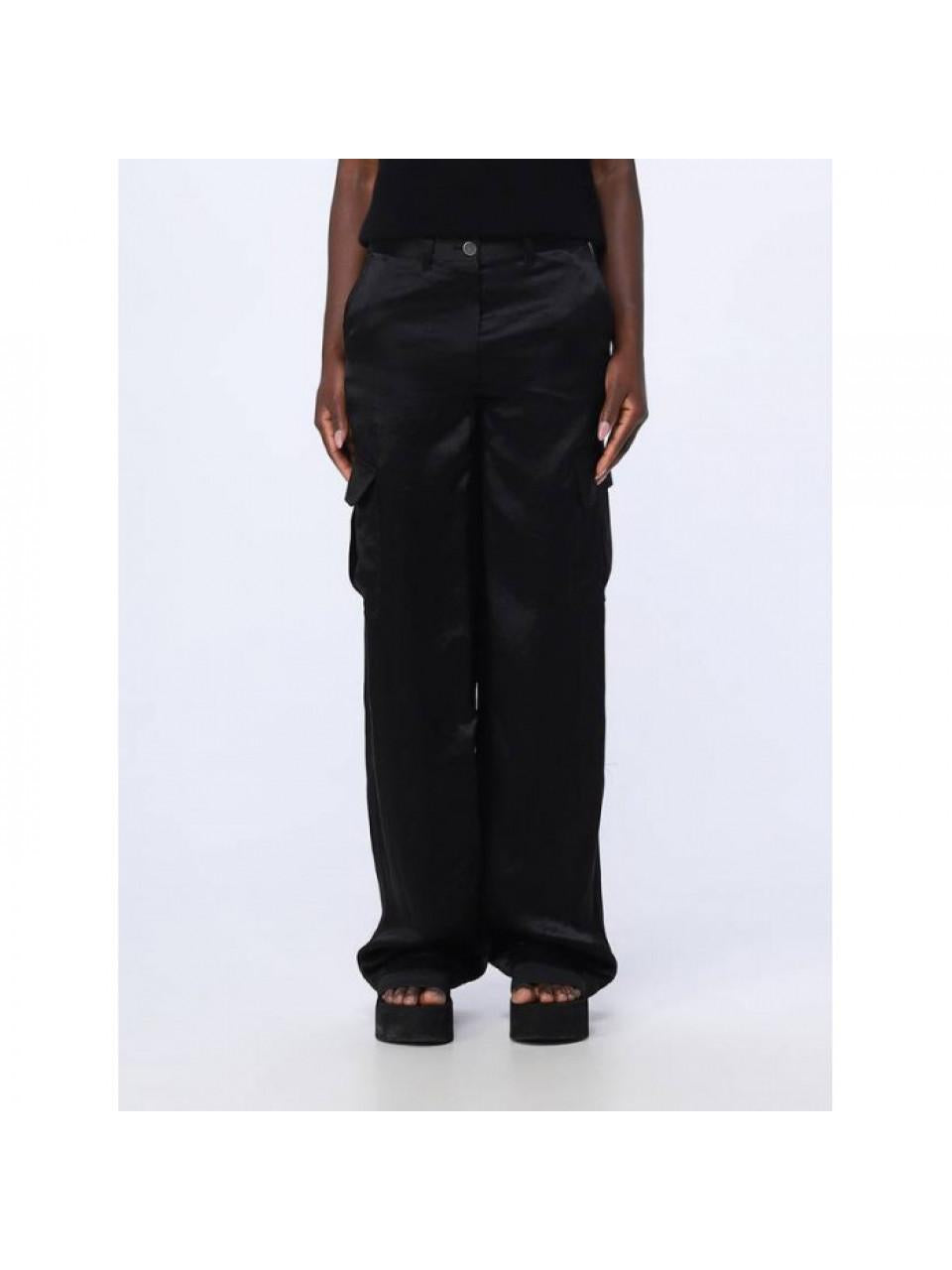 Theory Crushed Acetate Cargo Pants N0509214 001