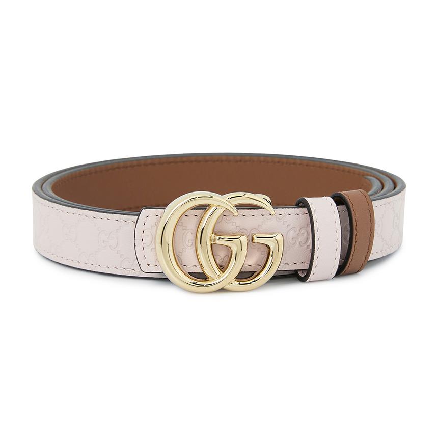 GUCCI GG Marmont Reversible Leather Belt for Women