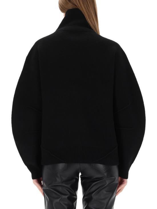 Helmut Lang Black Turtleneck Knit Sweater P07HW703001