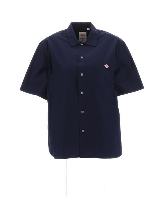DANTON Navy Short Sleeve Shirt DTB0049 CPLNAVY