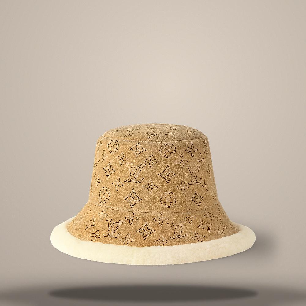Louis Vuitton Cozygram Bucket Hat Beige M7805