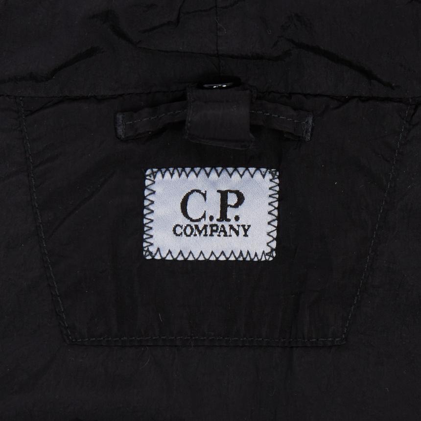 CP Company Black Down Puffer Jacket for Men
