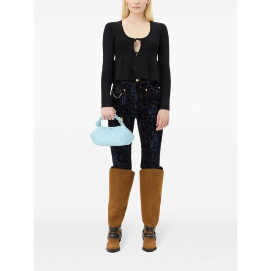 GANNI Black Knit Cardigan K2364 099