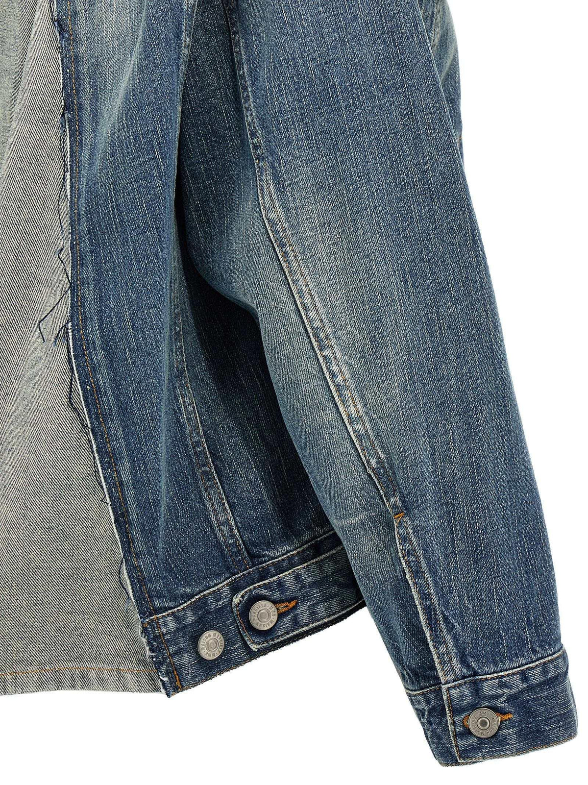 Maison Margiela Blue Denim Trucker Jacket Women’s