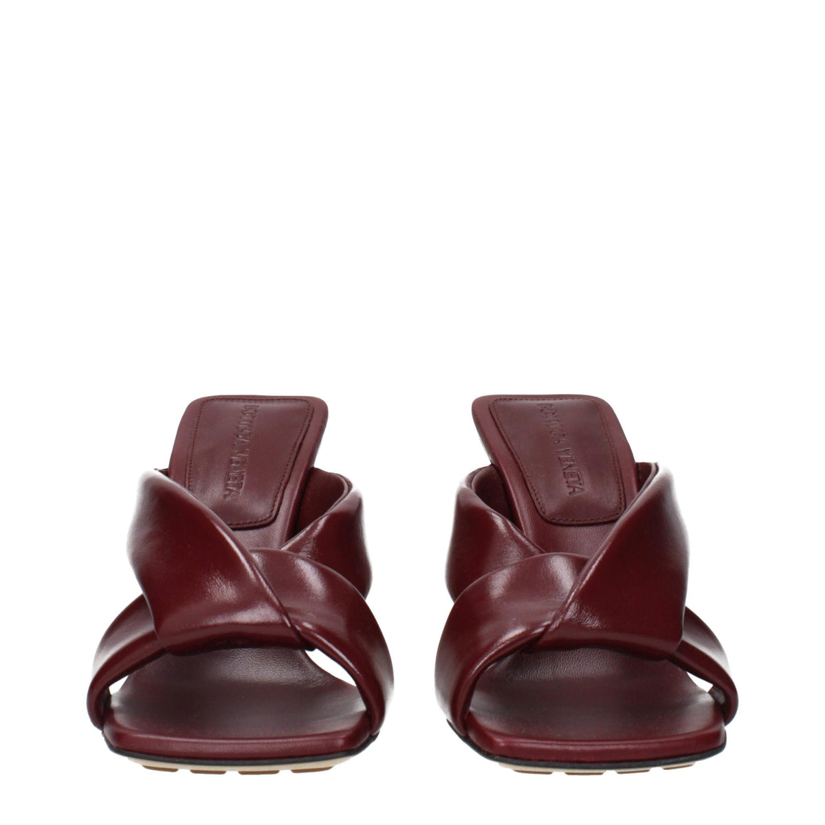 Bottega Veneta Leather Sandals Women’s Black Strappy Sandals
