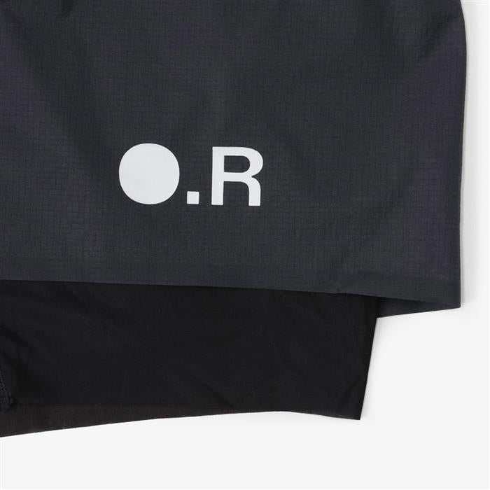 OPTIMISTIC RUNNERS Layered Shorts Black Men’s Shorts
