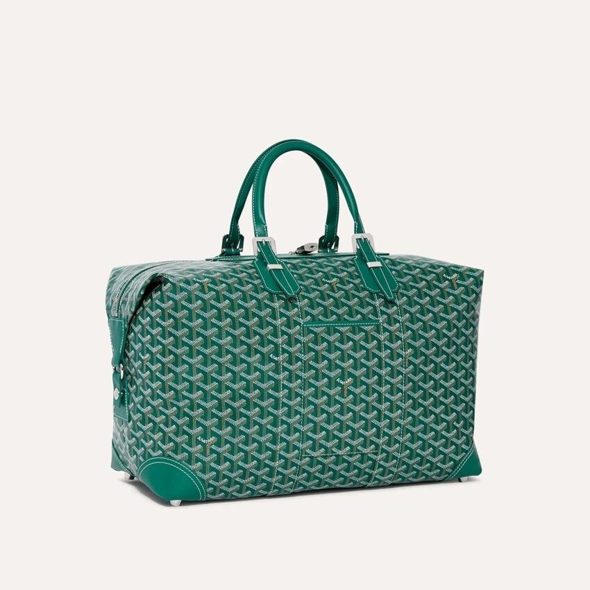 GOYARD Green Bowling 45 Unisex Clutch Bag BOWLIN045 TY09 CL09