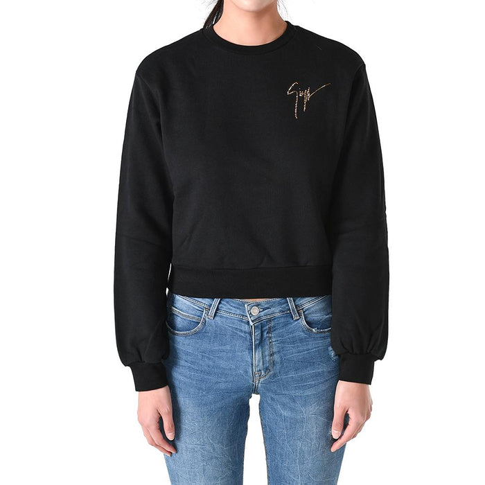 Giuseppe Zanotti Black Embellished Sweatshirt Women’s