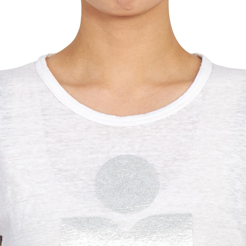 Isabel Marant Women's Short Sleeve T-Shirt TS0004FA A1N10E 20WH