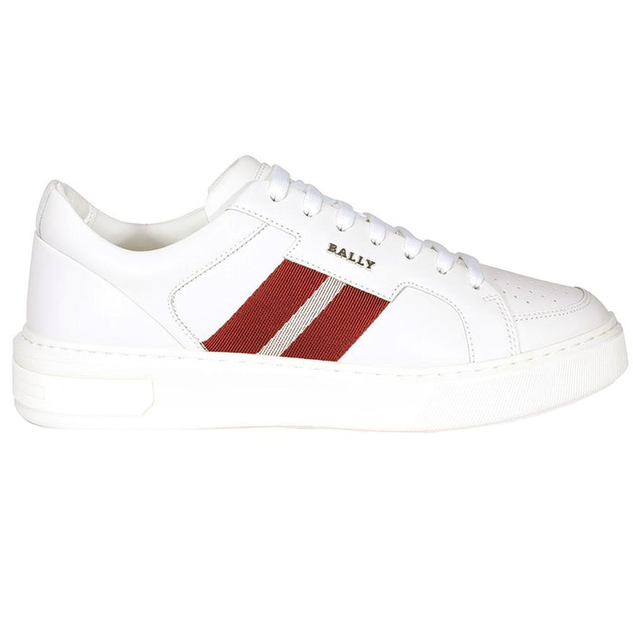 BALLY Moony Stripe White Men's Low-Top Sneakers 6236586
