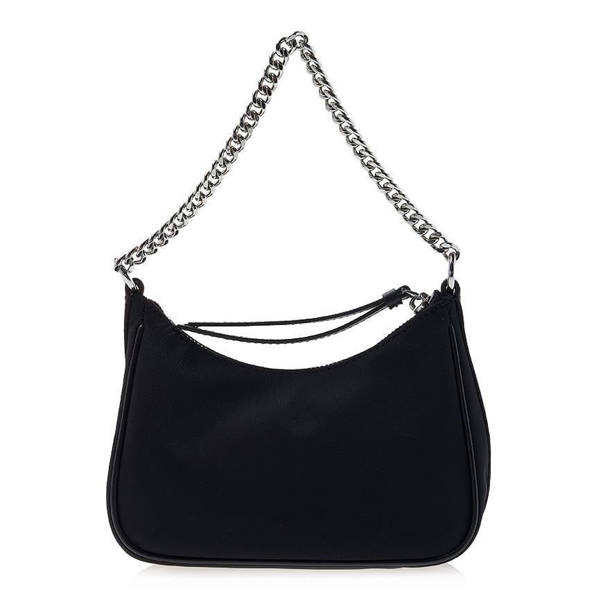 Michael Kors Jet Set Charm Leather Shoulder Bag Black