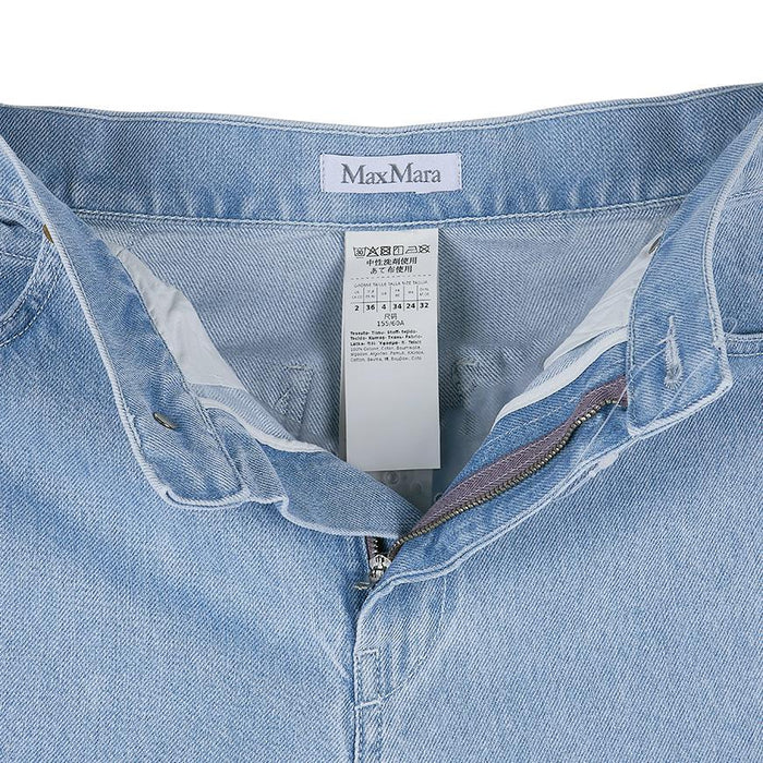 Max Mara Women’s AFFARI Denim Classic Pants 003