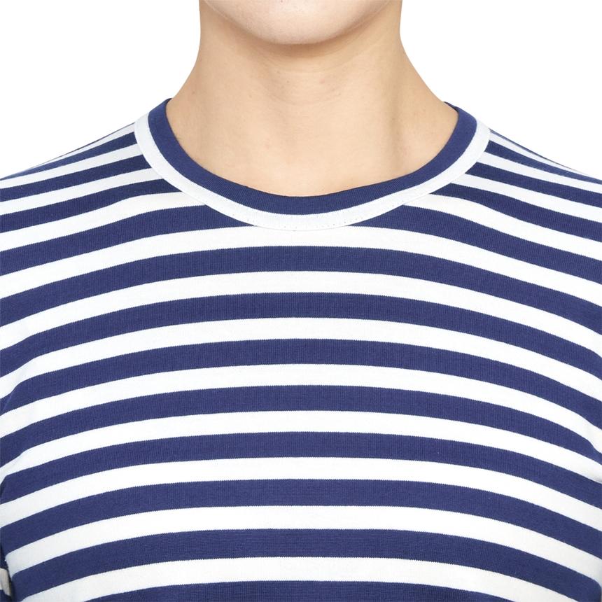 Comme des Garcons x Invader Double Wappen Stripe Women’s Long Slee AZ T331 051 1