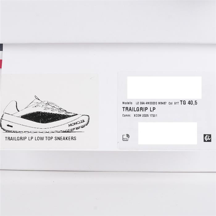 Moncler Trailgrip LP Nubuck Low-Top Sneakers