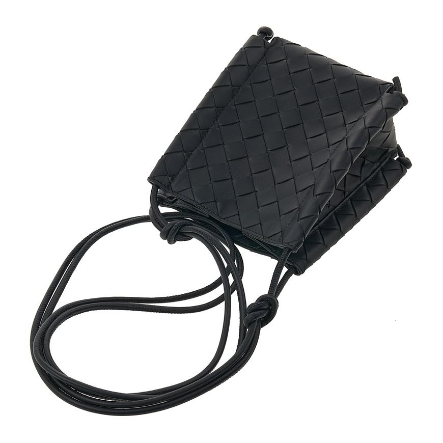Bottega Veneta Women’s Intrecciato Leather Crossbody Bag 709279 V3UH3 8425