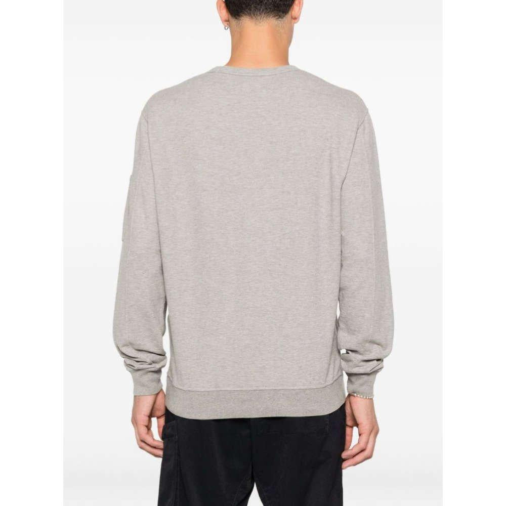 CP Company Lens Patch Grey Sweatshirt Unisex