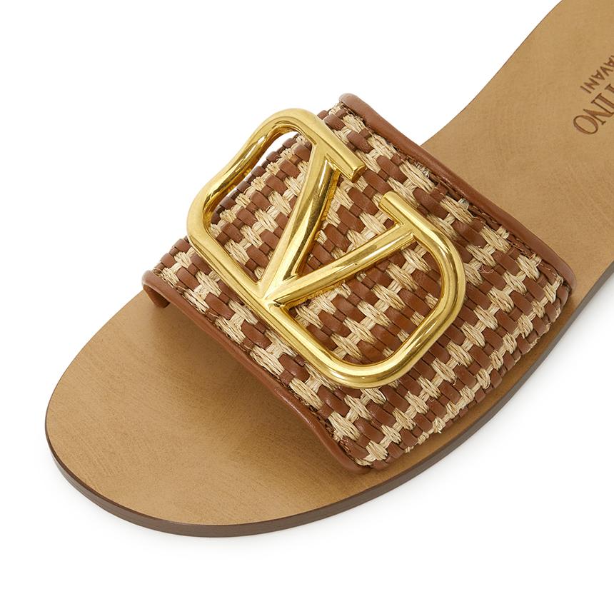 VALENTINO V Logo Signature Women’s Slide Sandals