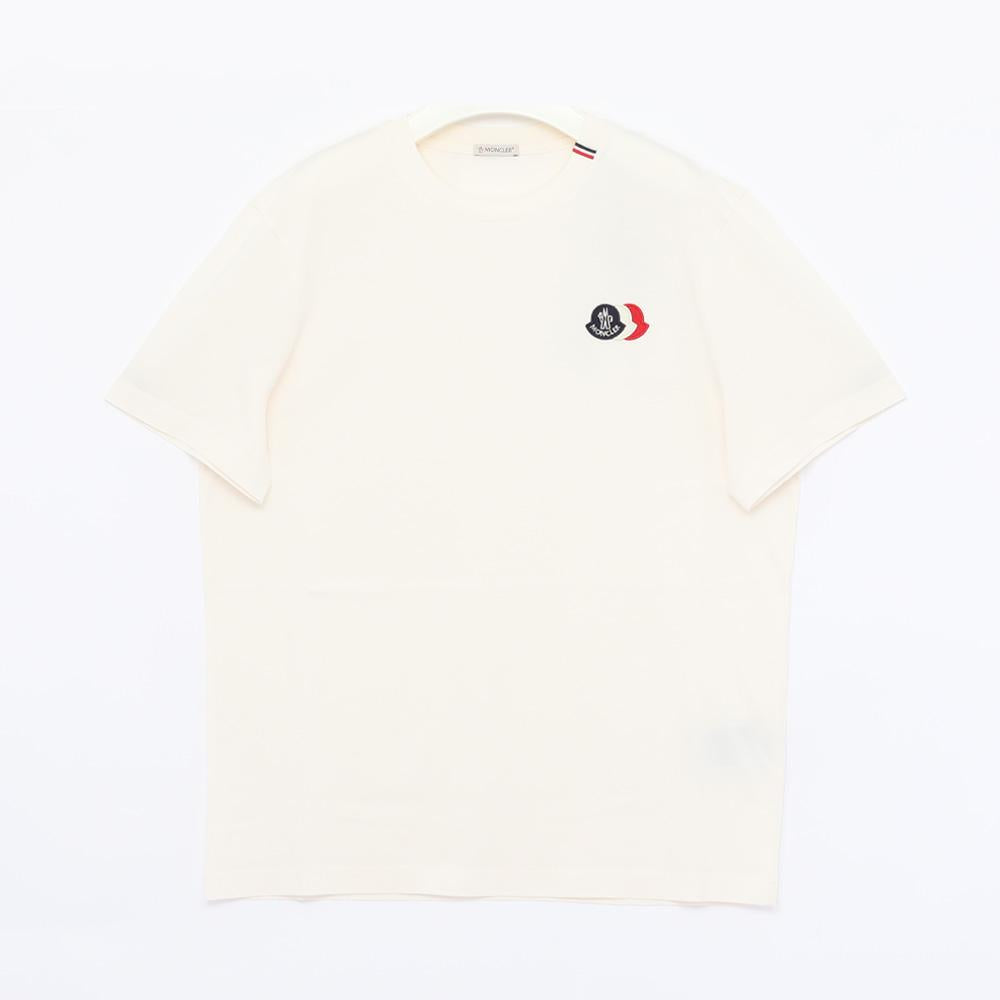Moncler Tree Patch Logo Short Sleeve Men's T-Shirt 8C00074 89B8Q 034