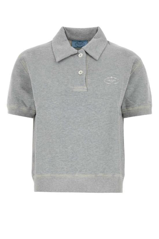 PRADA Cotton Crewneck Sweatshirt
