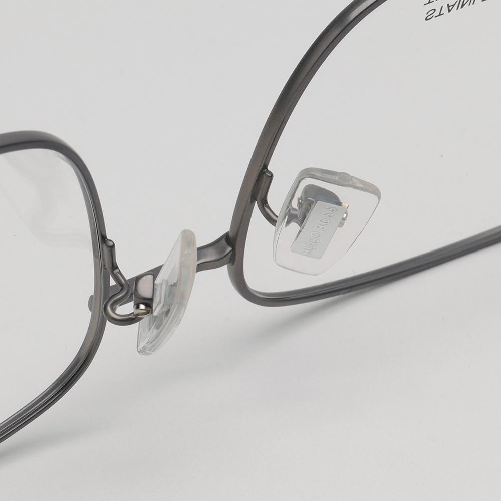 HUGO BOSS Titanium Eyeglass Frame R81 Metal Ultra Lightweight Asian Fit