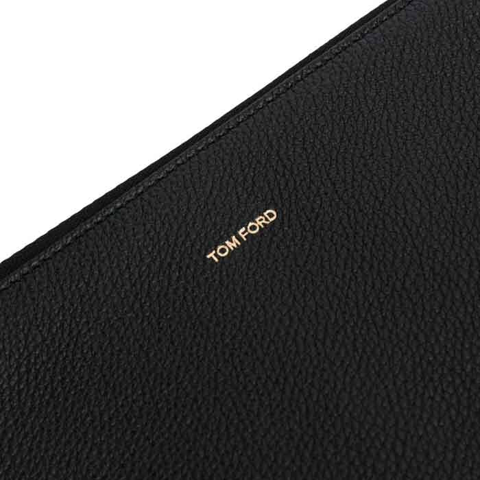 TOM FORD Buckley Leather Clutch Bag Black Men’s LCL213G 3BN18
