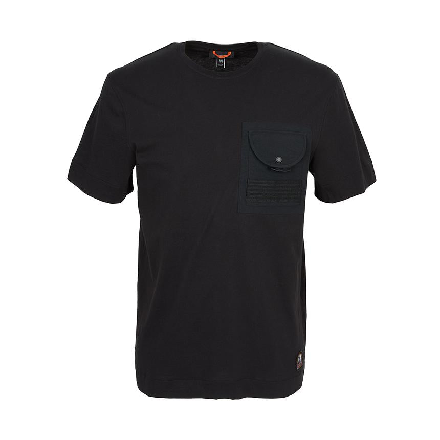 Parajumpers Malham Men’s Short Sleeve T-Shirt Gray Cotton