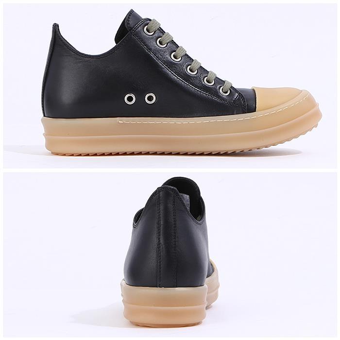 Rick Owens Rubber Low-Top Women’s Sneakers Gray