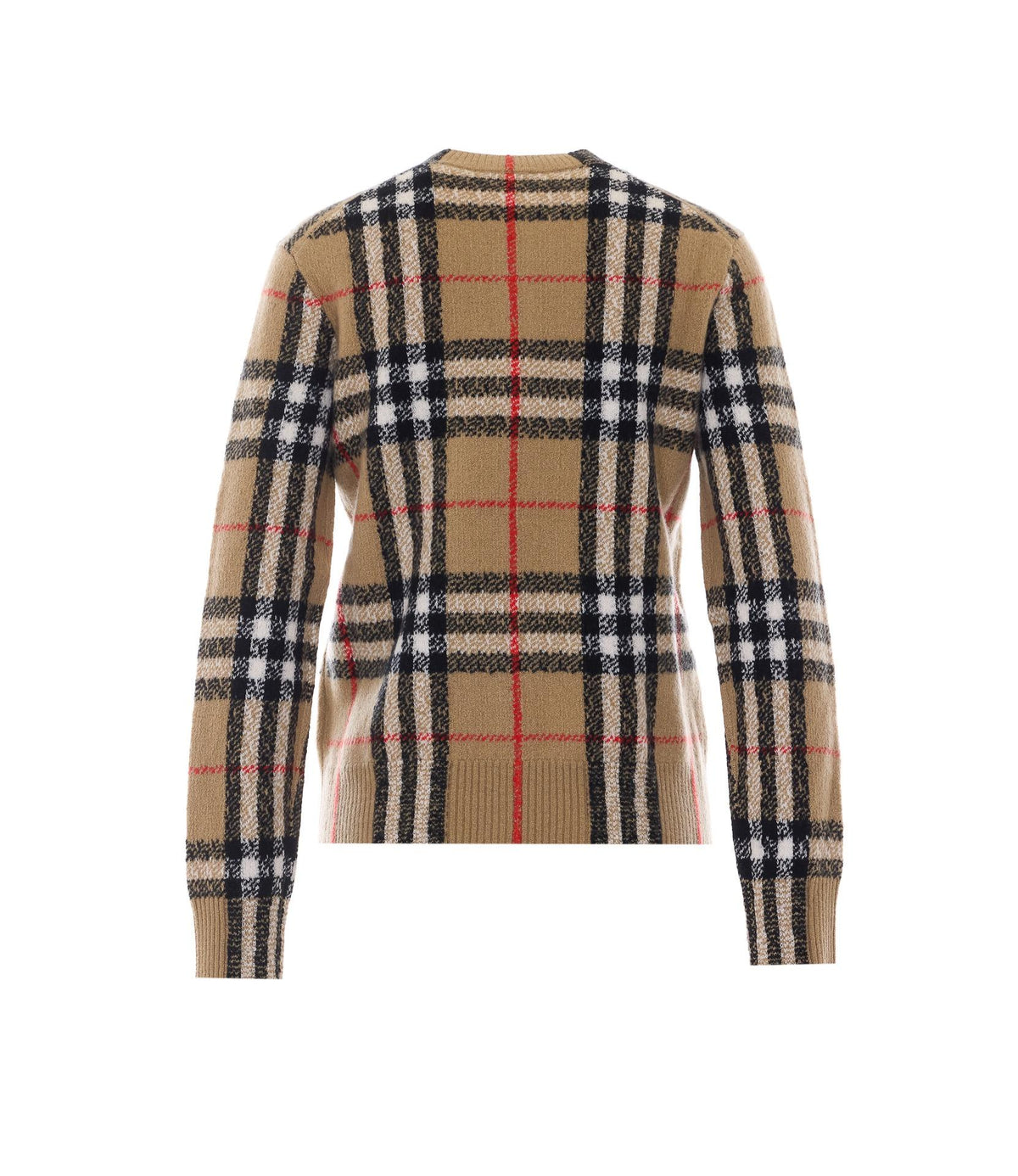 BURBERRY Wool Cashmere Cardigan Womens Black