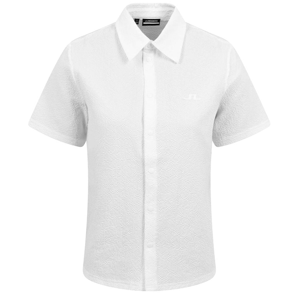J LINDEBERG ELIN Logo Polo Shirt White Women’s