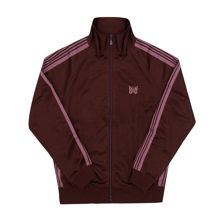 NEEDLES Men's Poly Smooth Track Jacket RW314 ABrown