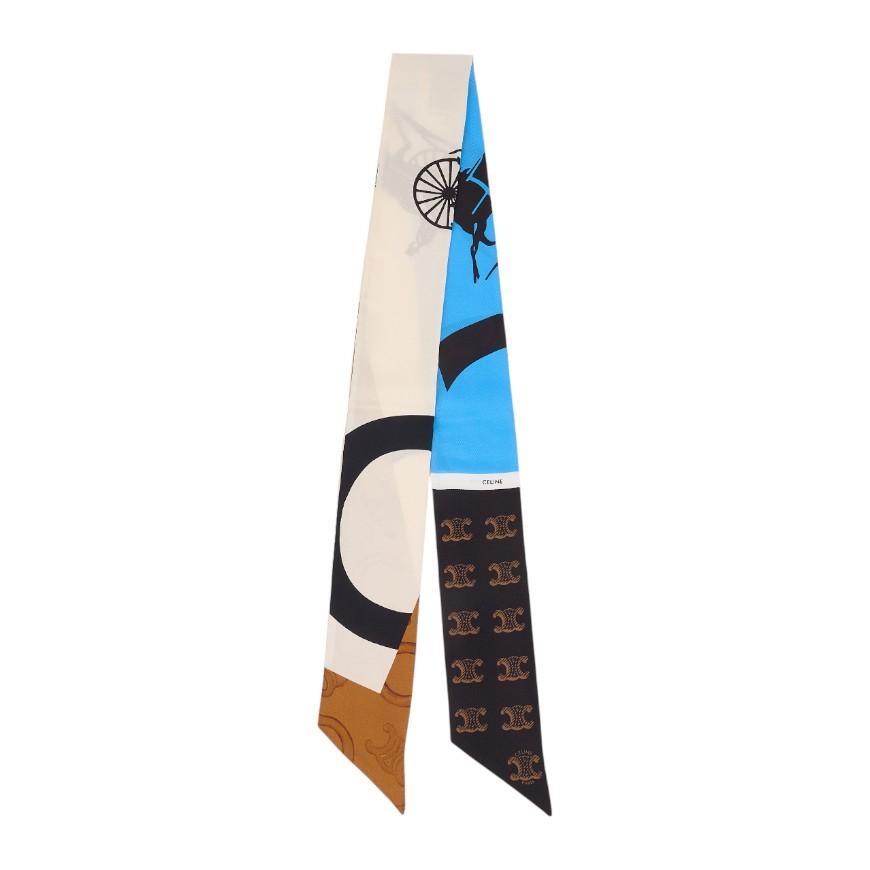 CELINE Women’s Lavalliere Silk Scarf AA0A62X01 GCW1