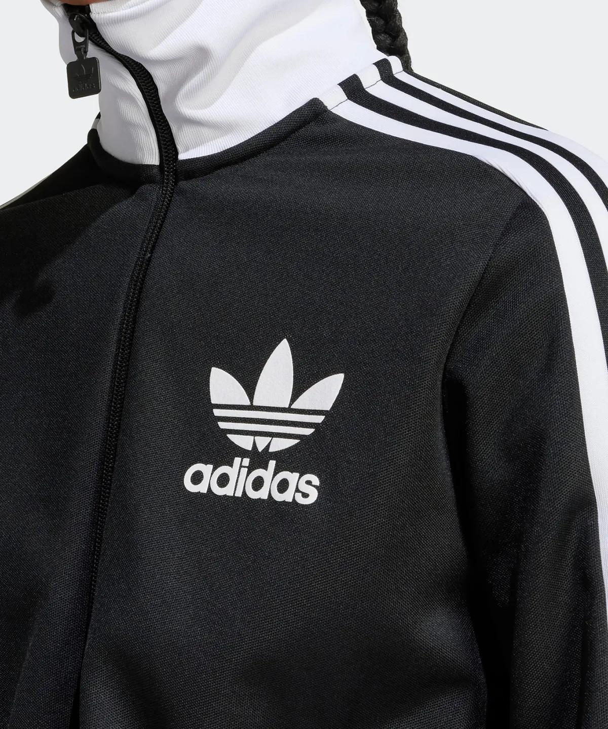 Adidas Originals Beckenbauer Track Top Black White Jacket IW3174