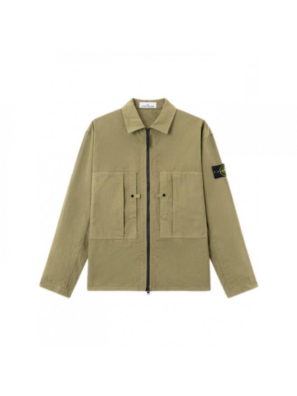 STONE ISLAND Men's Mercerised Cotton Ripstop Jacket