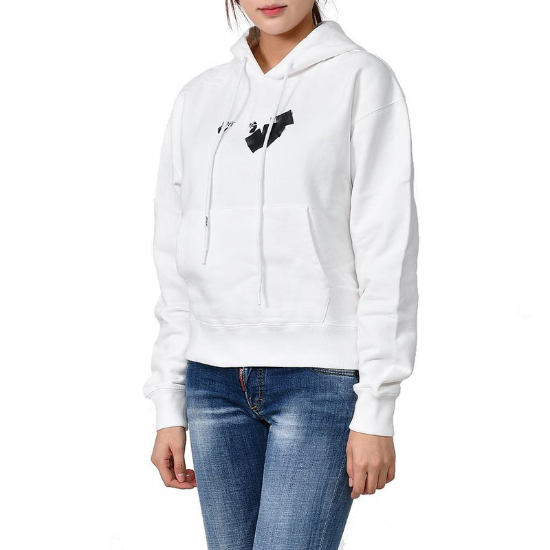 OFF WHITE Jumbo Marker Arrow White Hoodie