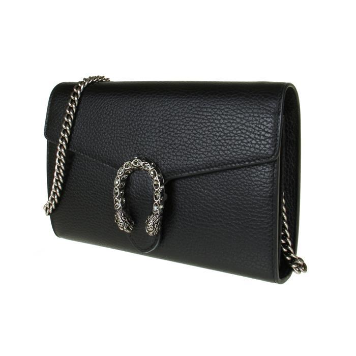 GUCCI Dionysus Mini Leather Chain Shoulder Bag
