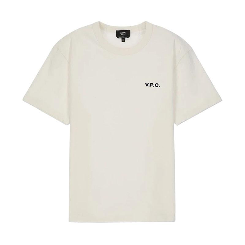 A.P.C. VPC Logo White Short Sleeve Men's T-Shirt